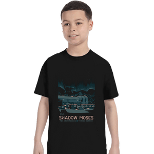 Shirts T-Shirts, Youth / XL / Black Visit Shadow Moses