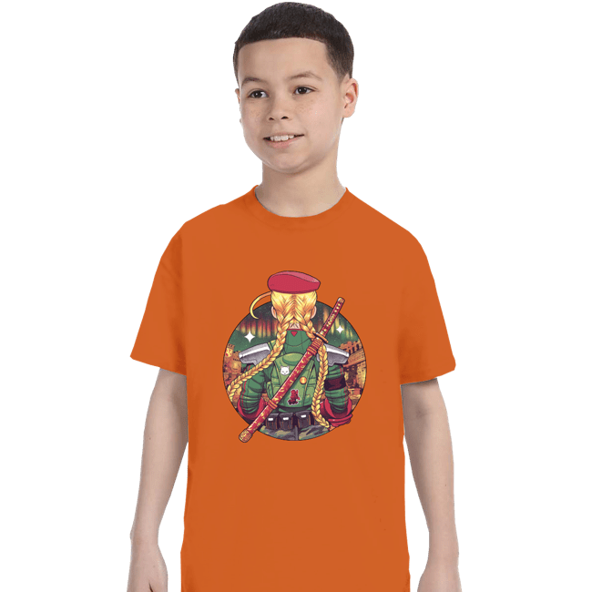 Daily_Deal_Shirts T-Shirts, Youth / XS / Orange Autumn Fighter
