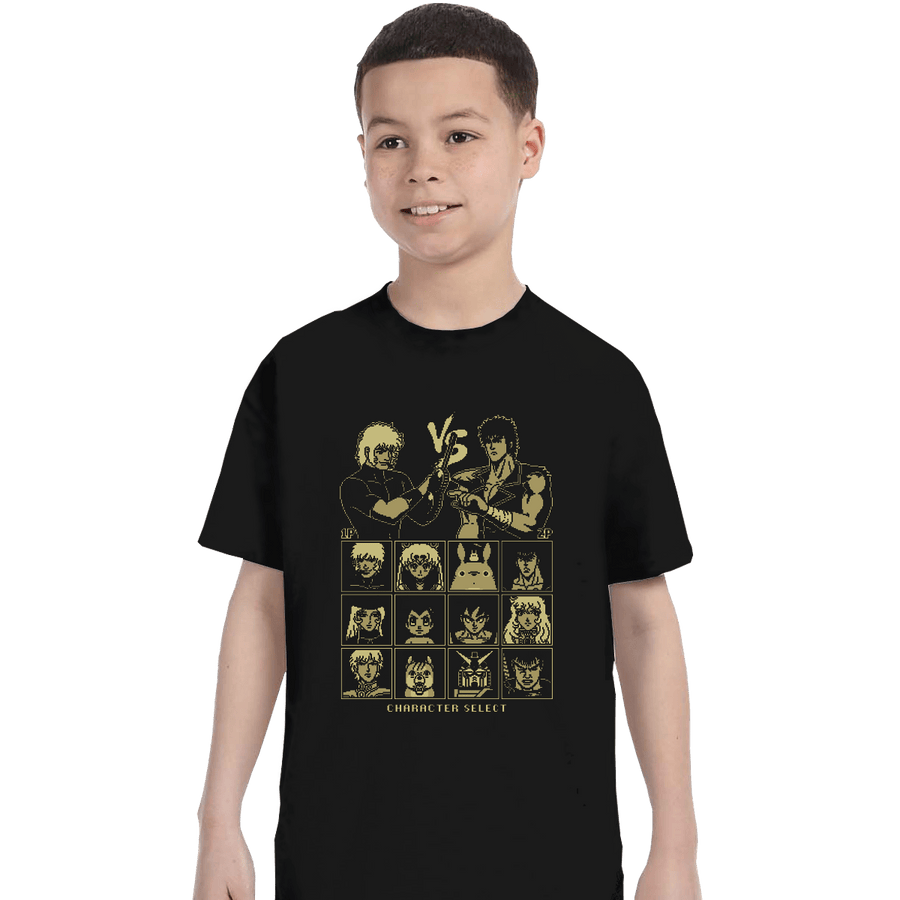 Shirts T-Shirts, Youth / XL / Black Old School Anime