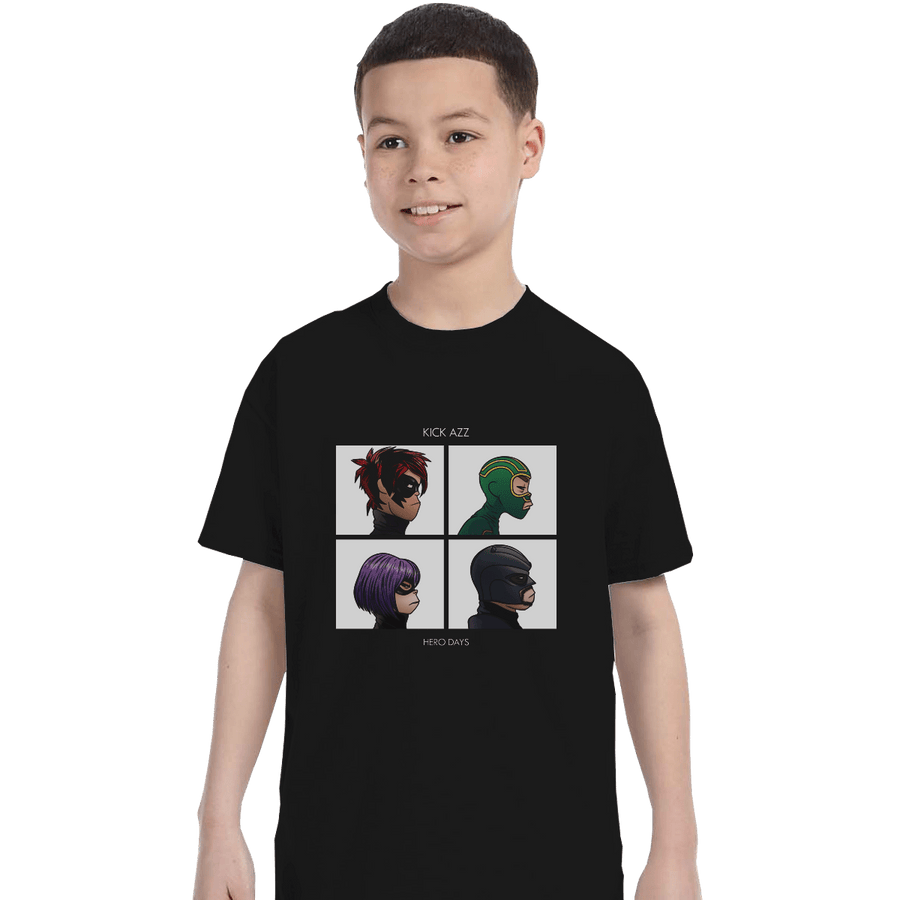 Shirts T-Shirts, Youth / XL / Black Kick Azz