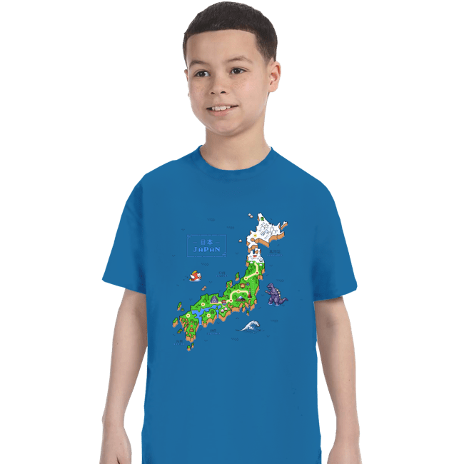 Daily_Deal_Shirts T-Shirts, Youth / XS / Sapphire Super Japan World