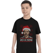 Load image into Gallery viewer, Shirts T-Shirts, Youth / XS / Black Let It Snow
