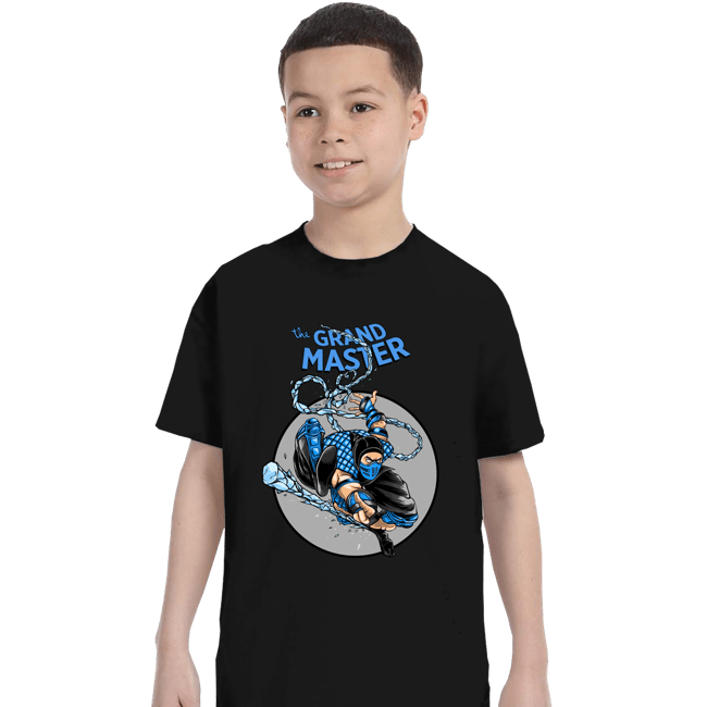 Daily_Deal_Shirts T-Shirts, Youth / XS / Black The Grand Master