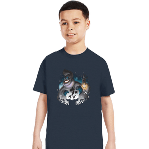 Secret_Shirts T-Shirts, Youth / XS / Dark Heather Sea Villain