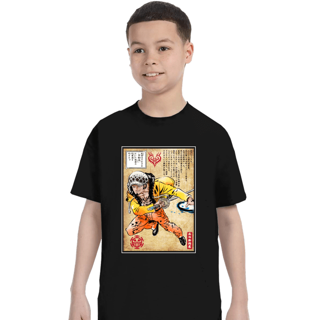 Daily_Deal_Shirts T-Shirts, Youth / XS / Black Surgeon of Death Woodblock