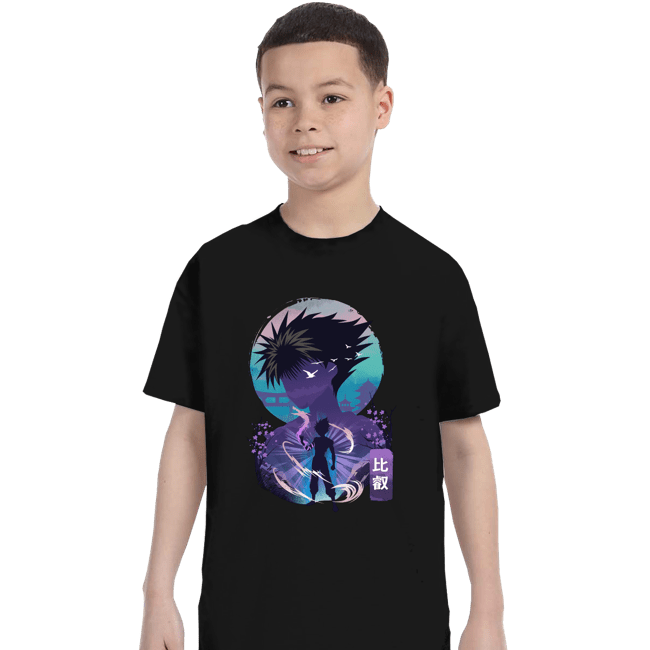 Daily_Deal_Shirts T-Shirts, Youth / XS / Black Hiei's Dark Dragon