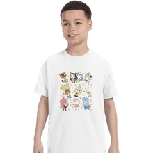 Load image into Gallery viewer, Shirts T-Shirts, Youth / XL / White Cute Bunch
