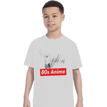 Load image into Gallery viewer, Shirts T-Shirts, Youth / XL / White 80s Anime
