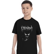 Load image into Gallery viewer, Shirts T-Shirts, Youth / XL / Black Venom Metal
