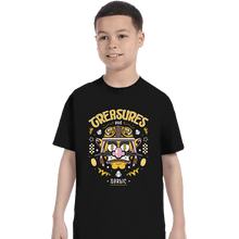 Load image into Gallery viewer, Shirts T-Shirts, Youth / XS / Black Treasures And Garlic
