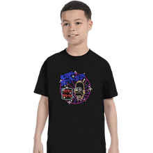 Load image into Gallery viewer, Daily_Deal_Shirts T-Shirts, Youth / XS / Black Neon Mr. Sparkle
