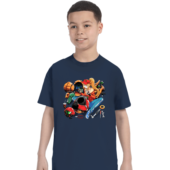 Secret_Shirts T-Shirts, Youth / XS / Navy Suit Repair!