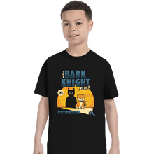 Load image into Gallery viewer, Daily_Deal_Shirts T-Shirts, Youth / XS / Black The Bark Knight
