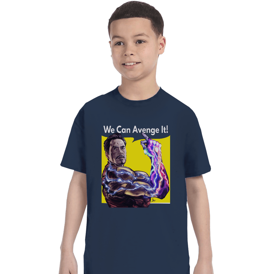 Shirts T-Shirts, Youth / XL / Navy We Can Avenge It!