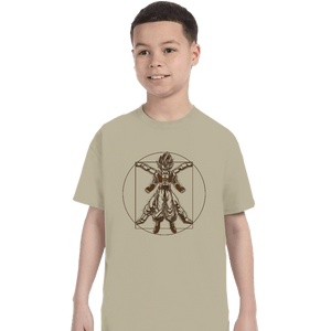Daily_Deal_Shirts T-Shirts, Youth / XS / Sand Vitruvian Fyujon
