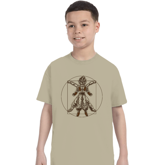 Daily_Deal_Shirts T-Shirts, Youth / XS / Sand Vitruvian Fyujon