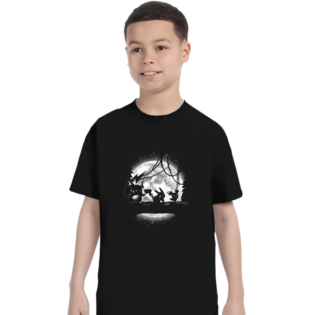 Shirts T-Shirts, Youth / XS / Black Moonlight Electric Types