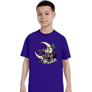 Secret_Shirts T-Shirts, Youth / XS / Violet The Night Warrior