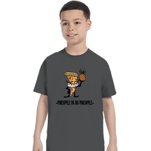 Load image into Gallery viewer, Secret_Shirts T-Shirts, Youth / XS / Charcoal Pineapple Or Noz
