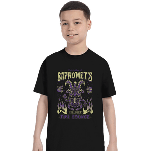 Shirts T-Shirts, Youth / XL / Black Baphomet's Tiki Lounge