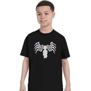 Shirts T-Shirts, Youth / XL / Black Glitch Symbiote