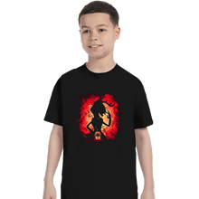 Load image into Gallery viewer, Daily_Deal_Shirts T-Shirts, Youth / XS / Black Deer Demon
