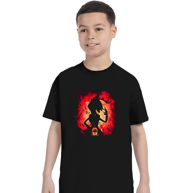 Daily_Deal_Shirts T-Shirts, Youth / XS / Black Deer Demon
