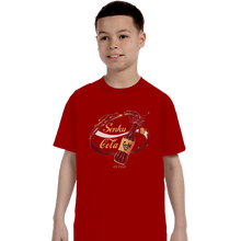 Load image into Gallery viewer, Shirts T-Shirts, Youth / XL / Red Senku Cola
