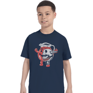 Secret_Shirts T-Shirts, Youth / XS / Navy In The Kool Aid