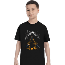Load image into Gallery viewer, Daily_Deal_Shirts T-Shirts, Youth / XS / Black Twin Blade Fulcrum
