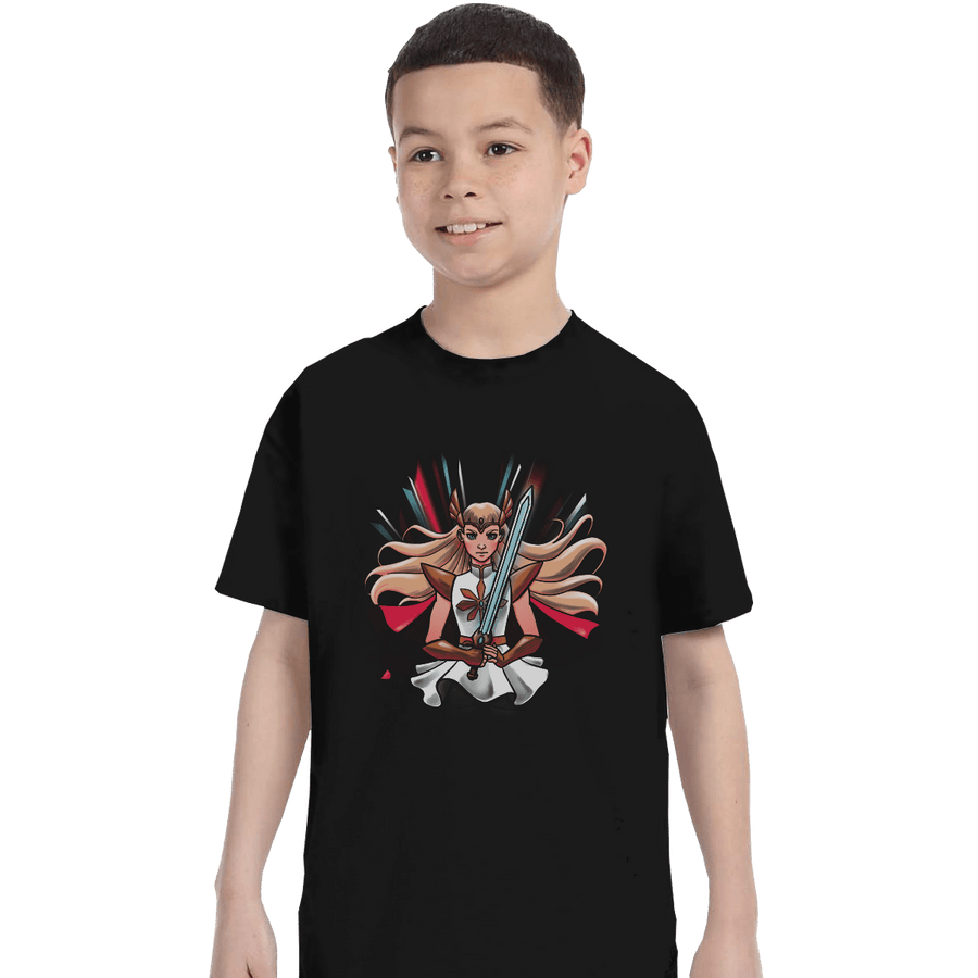 Shirts T-Shirts, Youth / XL / Black Princess of Power