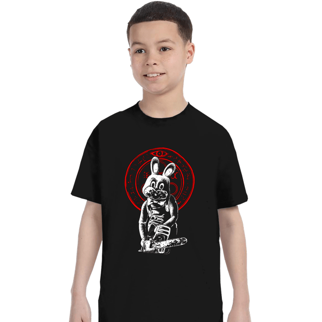 Shirts T-Shirts, Youth / XS / Black Silent Robbie