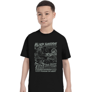 Daily_Deal_Shirts T-Shirts, Youth / XS / Black Black Sunshine