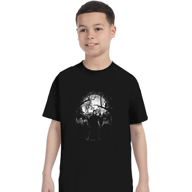 Shirts T-Shirts, Youth / XS / Black Moonlight Ghost