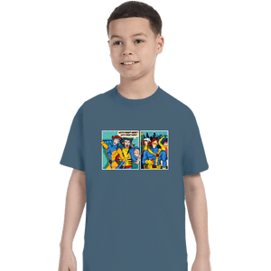 Shirts T-Shirts, Youth / XS / Indigo Blue Clueless Scotty