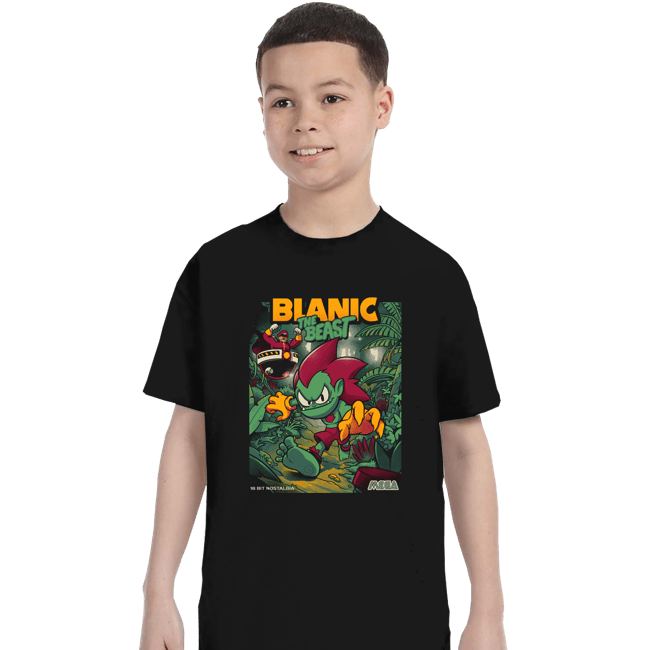 Secret_Shirts T-Shirts, Youth / XS / Black Beast Blanic