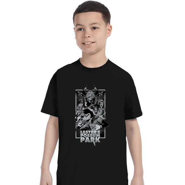 Daily_Deal_Shirts T-Shirts, Youth / XS / Black Lester's Possum Park