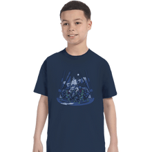 Load image into Gallery viewer, Secret_Shirts T-Shirts, Youth / XS / Navy Big Apple Three AM
