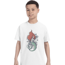 Load image into Gallery viewer, Shirts T-Shirts, Youth / XL / White The Mermaid
