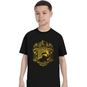 Sold_Out_Shirts T-Shirts, Youth / XS / Black Team Hufflepuff