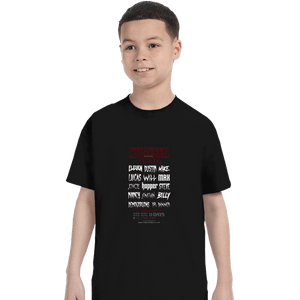Shirts T-Shirts, Youth / XS / Black Stranger Rock