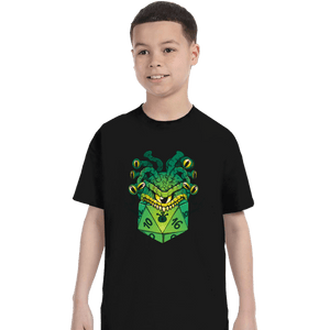 Secret_Shirts T-Shirts, Youth / XS / Black Monster Dice