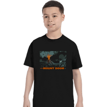Load image into Gallery viewer, Shirts T-Shirts, Youth / XS / Black Visit Mount Doom
