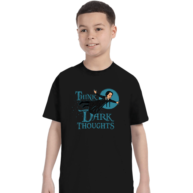 Shirts T-Shirts, Youth / XS / Black Think Dark Thoughts