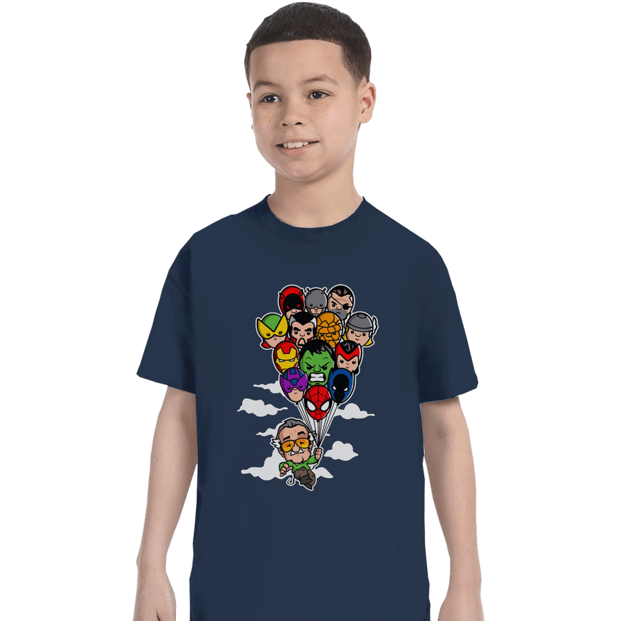 Shirts T-Shirts, Youth / XL / Navy Excelsior!