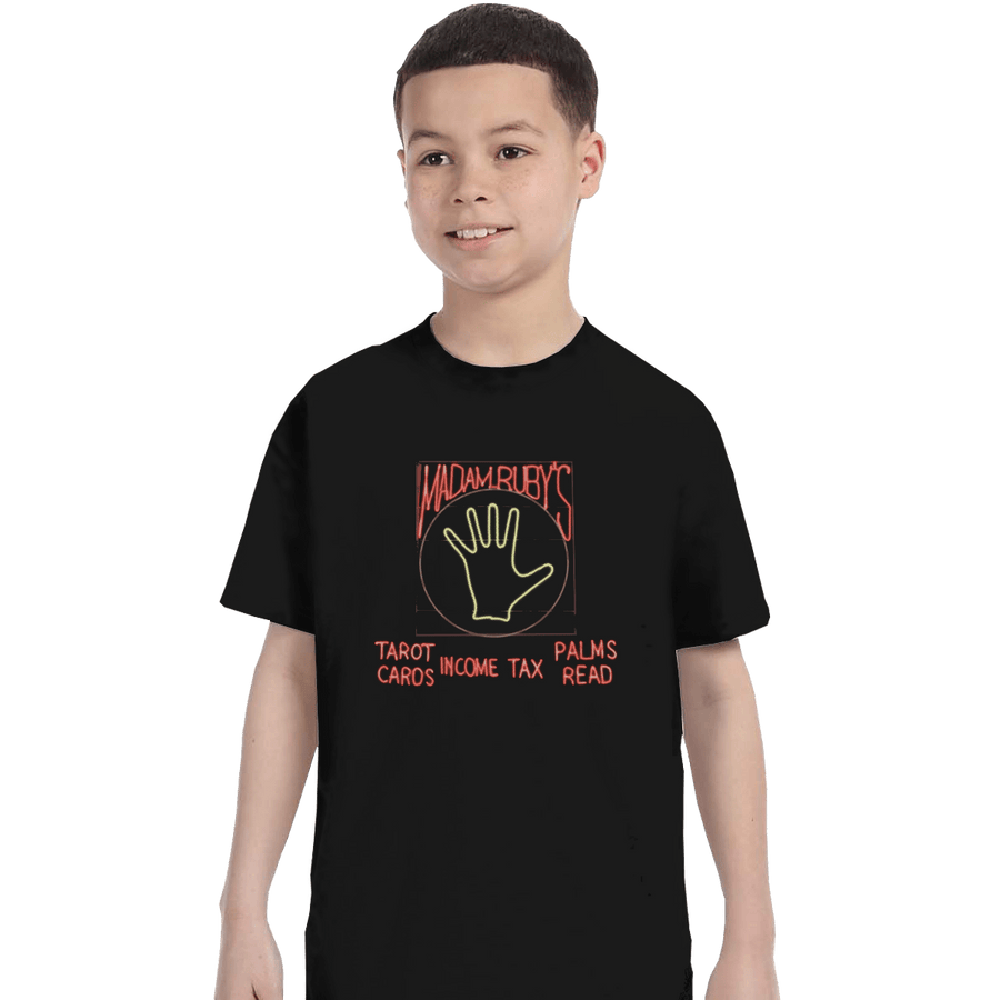 Shirts T-Shirts, Youth / XL / Black Madam Ruby's