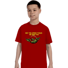 Load image into Gallery viewer, Secret_Shirts T-Shirts, Youth / XS / Red Speed Force
