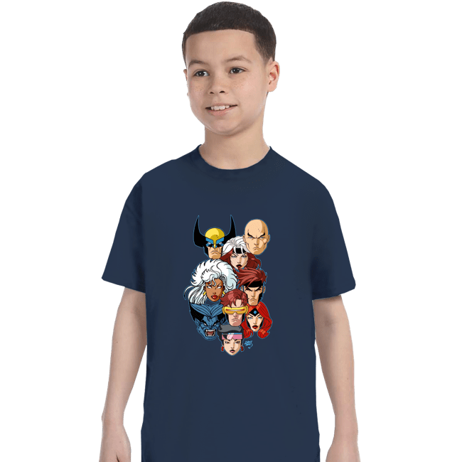 Daily_Deal_Shirts T-Shirts, Youth / XS / Navy Mutant 97 Heads!