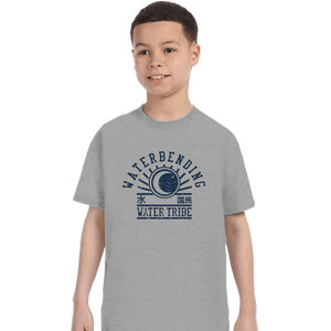 Shirts T-Shirts, Youth / XS / Sports Grey Water Bending