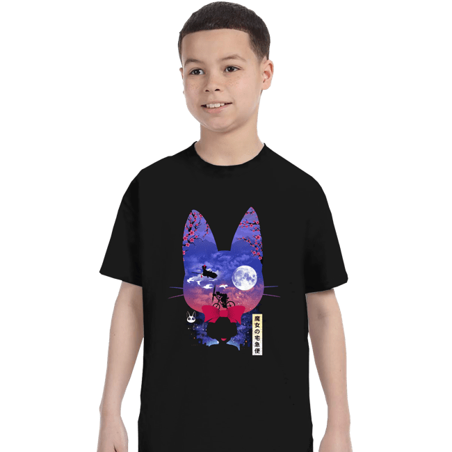 Daily_Deal_Shirts T-Shirts, Youth / XS / Black Kiki's Landscape